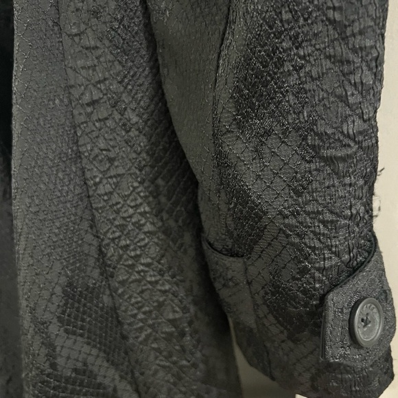 Altuzarra For Target Snakeskin Double Breasted Trench Coat - Size XS - Picture 12 of 12